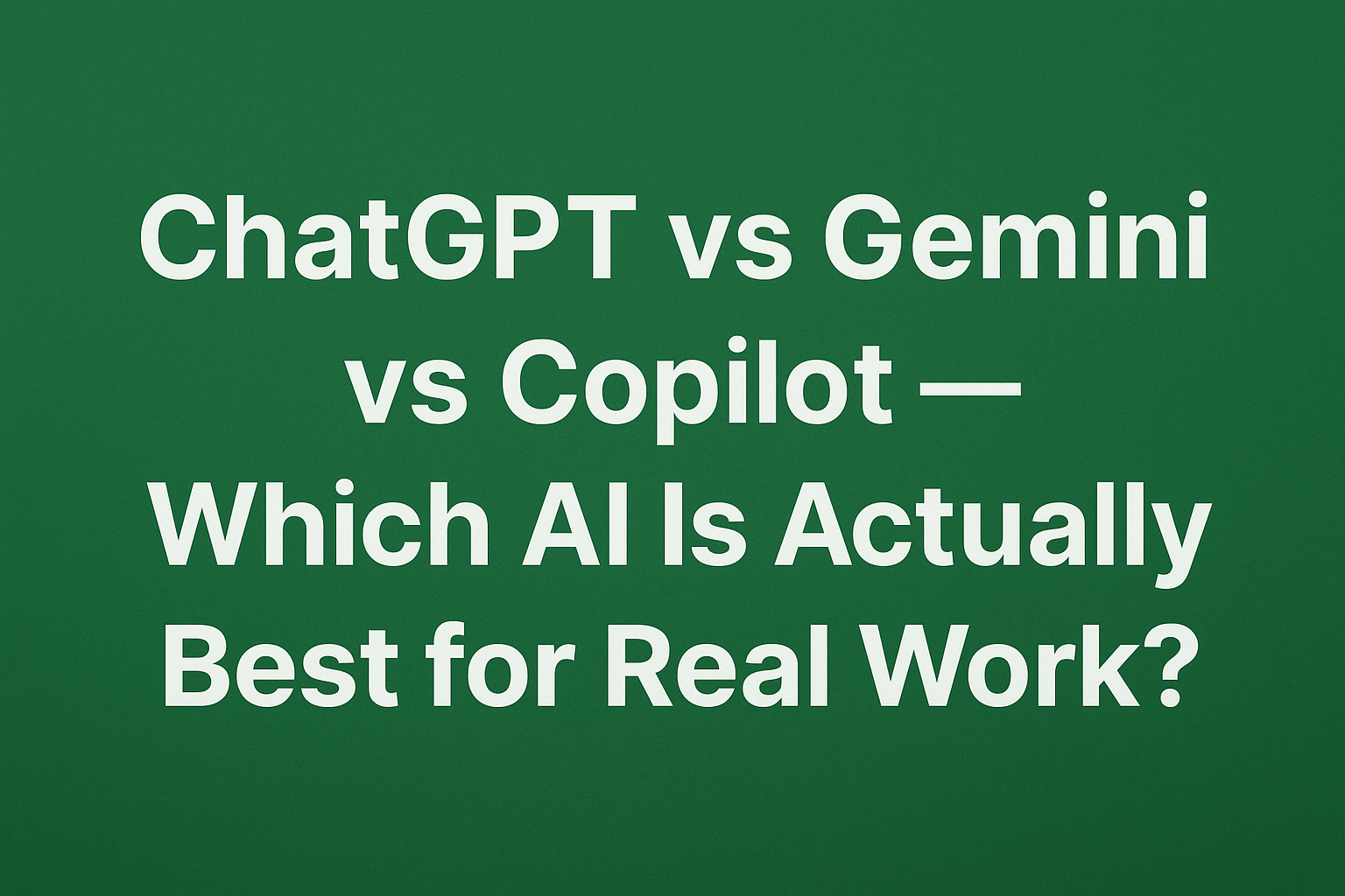 AI GPT Title Image